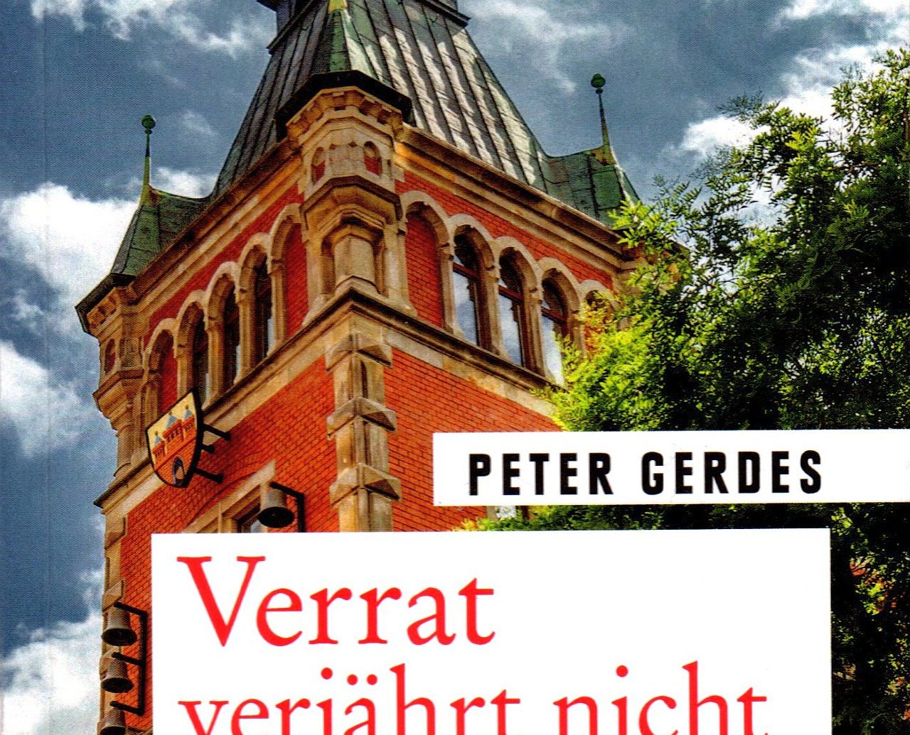 Oldenburg Krimi Peter Gerdes Cover Verrat verjährt nicht